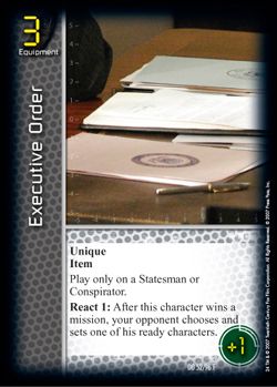 Executive Order - Foil